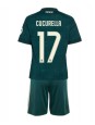 Real Madrid Marc Cucurella #17 Venkovní dres pro děti 2026-27 Krátký Rukáv (+ trenýrky)